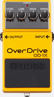 Boss OD-1X Overdrive Pedal