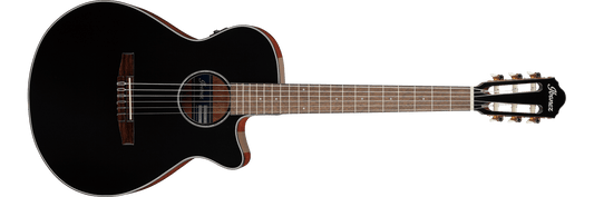 Ibanez Ibanez AEG50N Acoustic-Electric Guitar - Black High Gloss