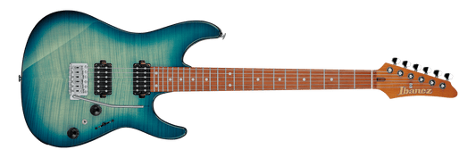 Ibanez Standard AZ24S1F Electric Guitar - Transparent Turquoise Burst