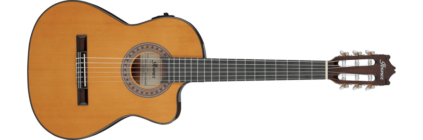 Ibanez GA5TCE3Q 3/4-sized Acoustic-electric Nylon-string Guitar - Natural