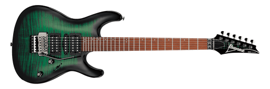 Ibanez Kiko Loureiro Signature KIKOSP3 Electric Guitar - Trans Emerald Burst