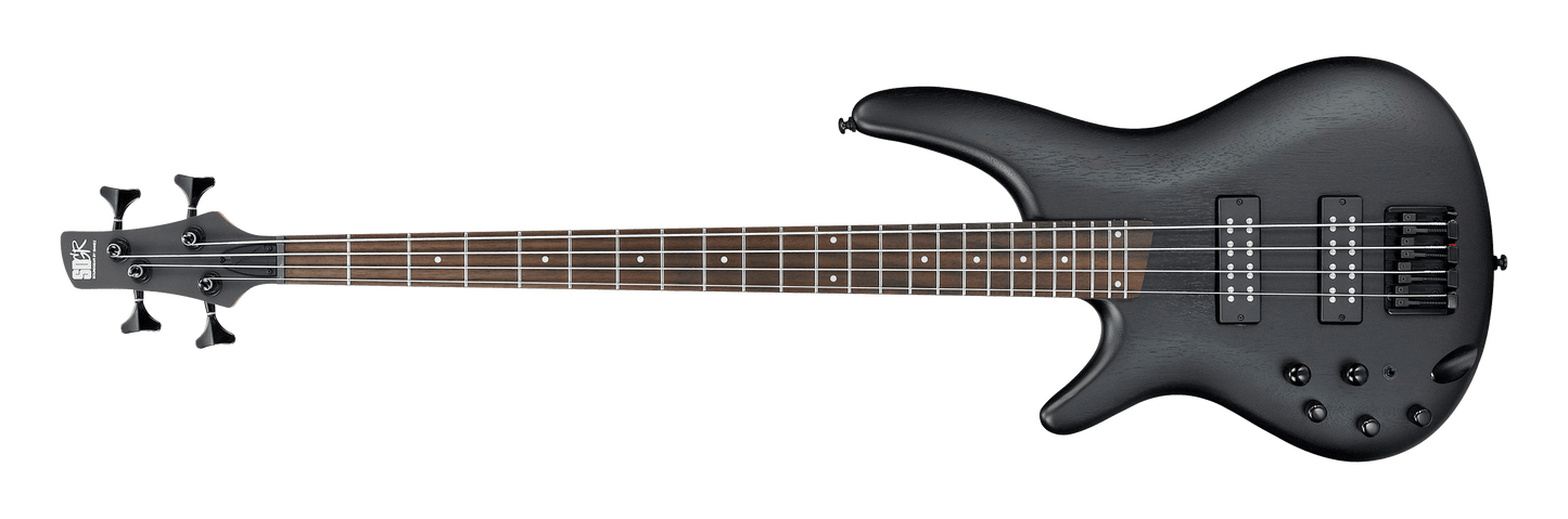 Ibanez Standard SR300EBL Left-handed Bass Guitar - Weathered Black