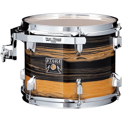 Tama Superstar Classic 5-piece Shell Pack with Snare and 22-inch Bass Drum- Natural Ebony Tiger