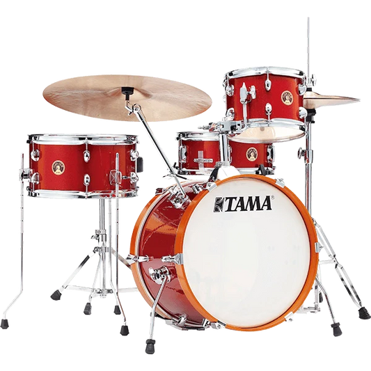 Tama Club-JAM LJK48S 4-piece Shell Pack with Snare Drum - Candy Apple Mist