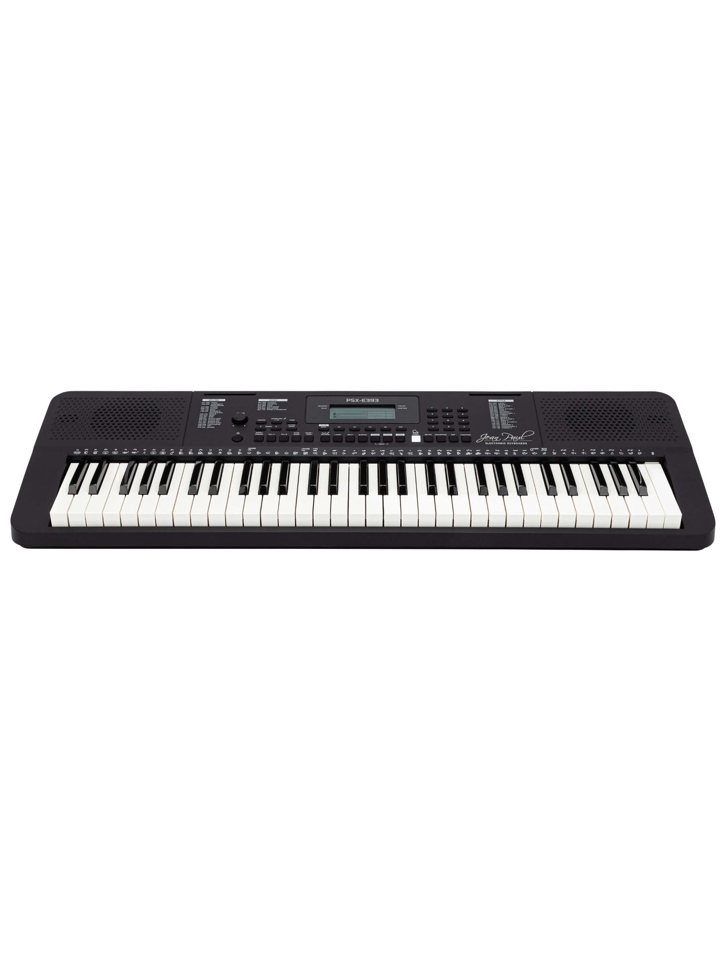 Teclado portátil Jean Paul PSX-E393 con adaptador/Bluetooth/soporte incluido