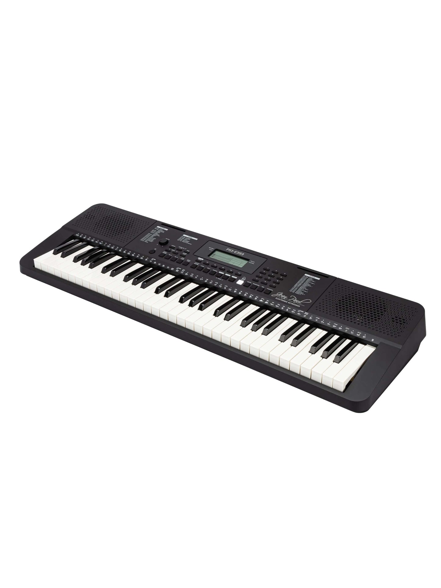 Teclado portátil Jean Paul PSX-E393 con adaptador/Bluetooth/soporte incluido