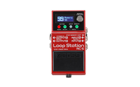 Boss RC-5 Loop Station Compact Phrase Recorder Pedal