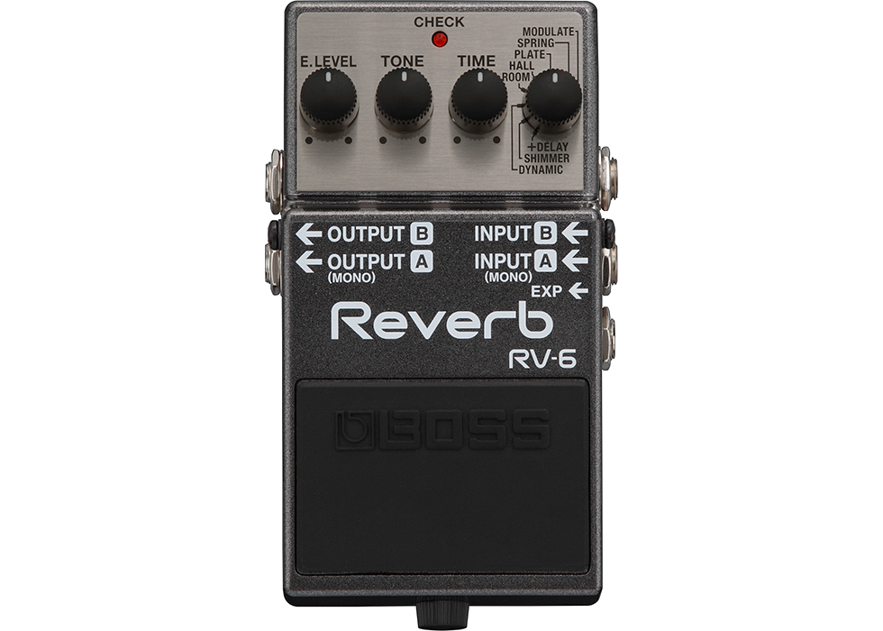 Boss RV-6 Digital Reverb Pedal