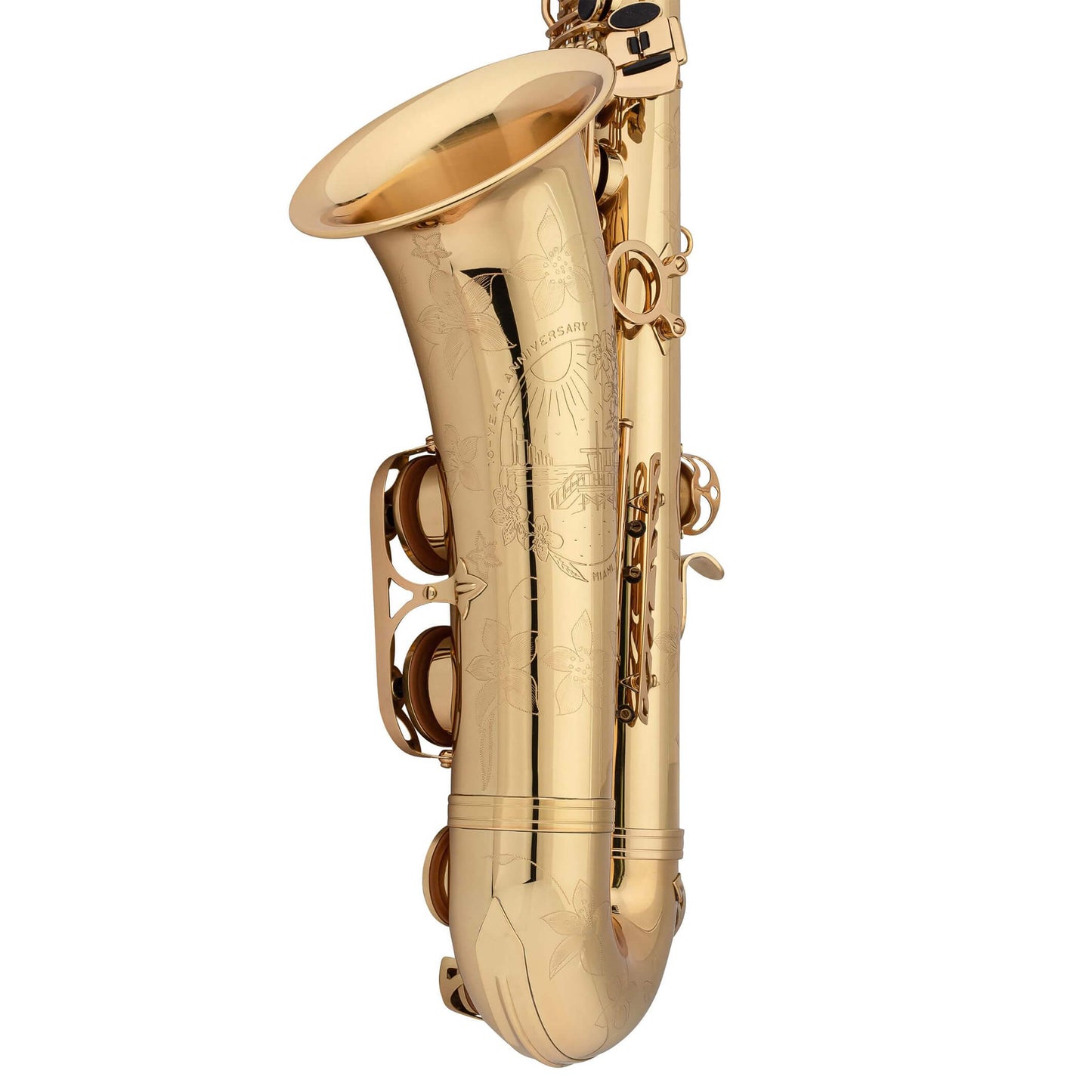 TS-860 Tenor Saxophone Bell View 2#finish_brass
