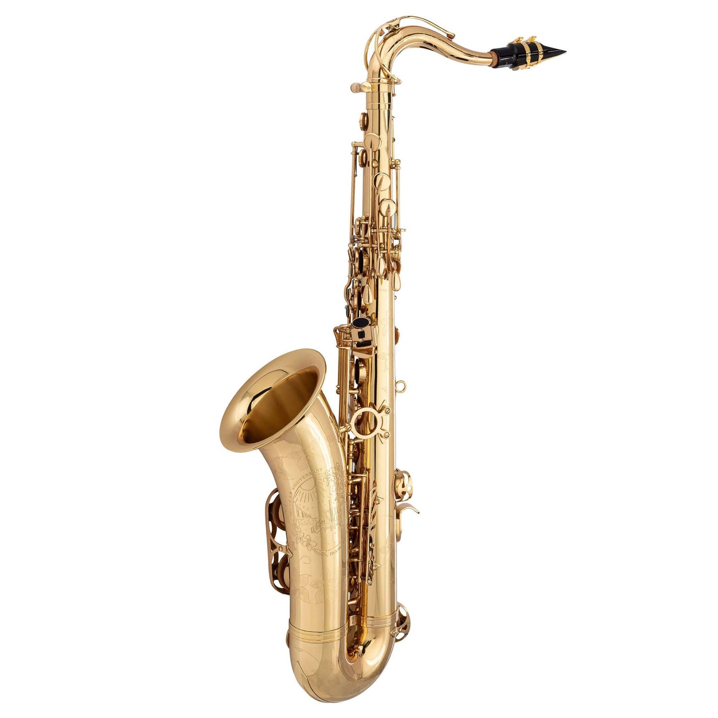 TS-860U Tenor Saxophone Unlacquered Side View 2#finish_unlacquered