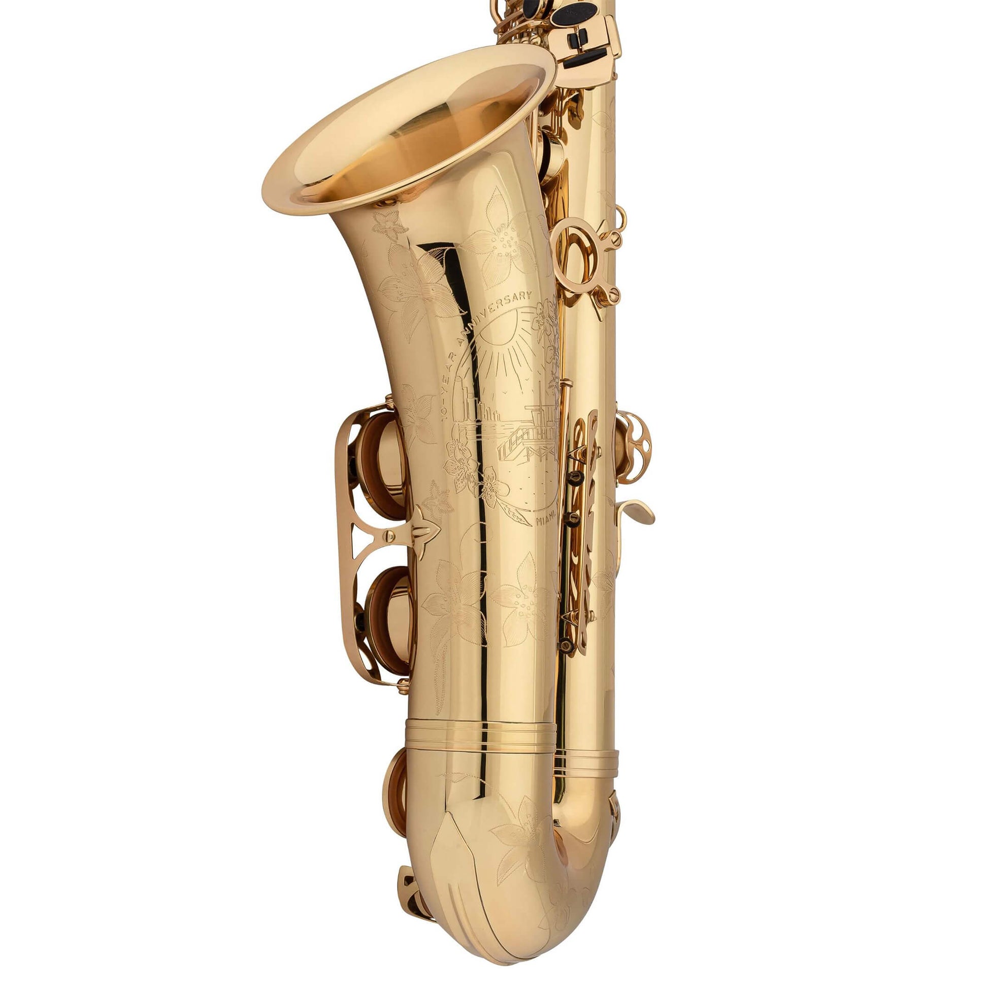 TS-860 Tenor Saxophone Bell View 2#finish_unlacquered