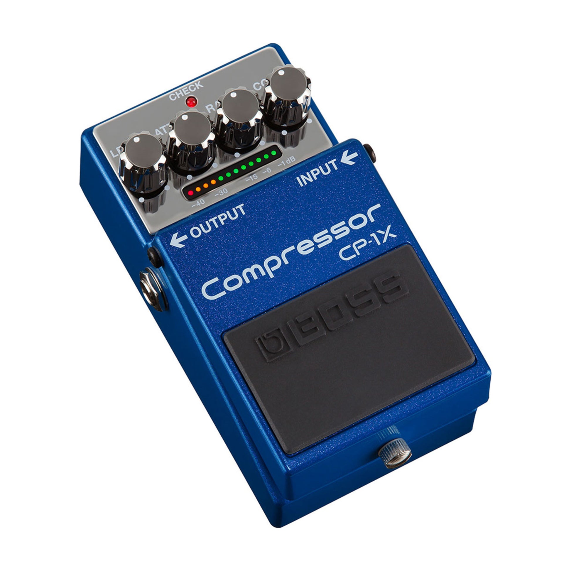 Boss CP-1X Multiband Compressor Pedal - Angle View