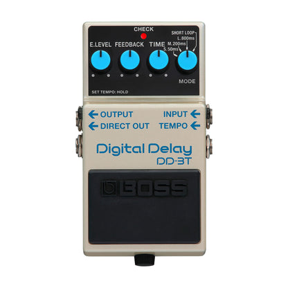 Boss DD-3T Digital Delay Pedal - Top View