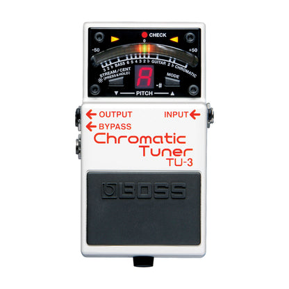 Boss TU-3 Chromatic Tuner Pedal - Top View