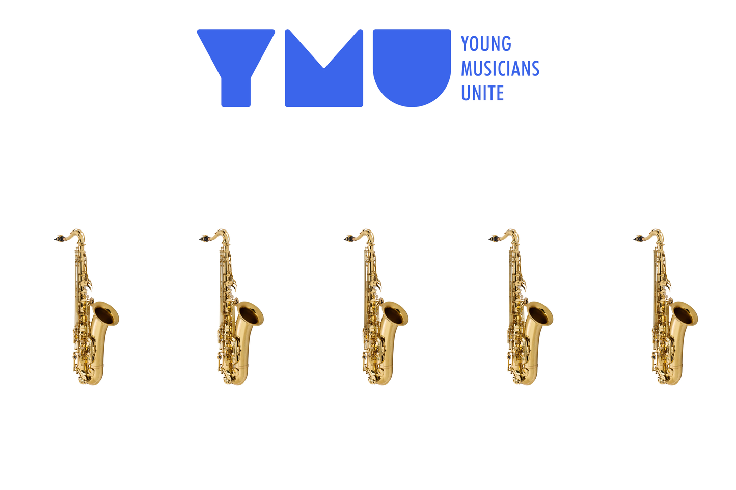 5x Jean Paul TS-400 Student Tenor Saxophones for YMU