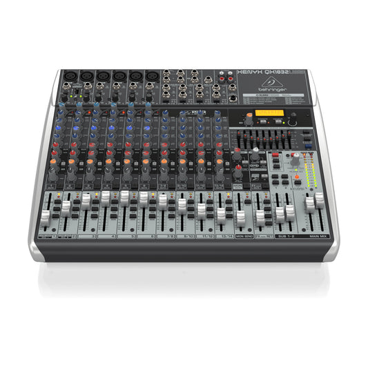 Behringer Xenyx QX1832USB Mixer with USB and Effects