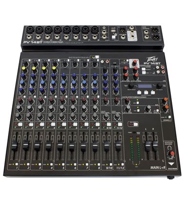 Peavey PV 14 BT Mixer with Bluetooth and Effects