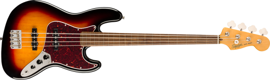 Squier Classic Vibe '60s Fretless Jazz Bass - 3-Tone Sunburst