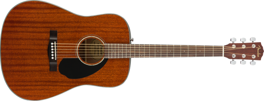 FENDER CD-60S DREADNOUGHT, ALL-MAHOGANY