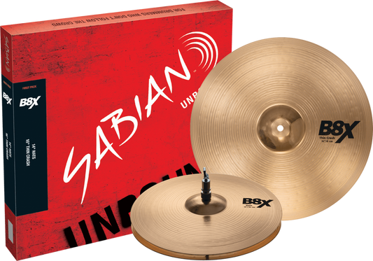 Sabian B8X First Cymbal Set -14/16 inch