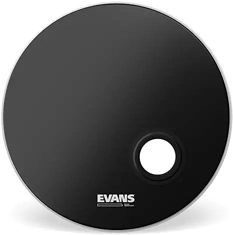 Evans EMAD Resonant Black Bass Drumhead - 22 inch