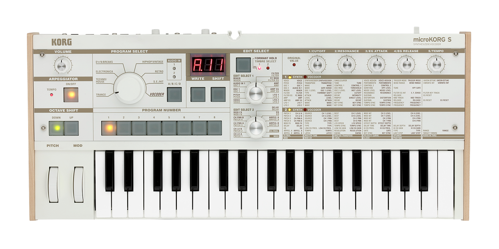 Korg microKORG S Synthesizer and Vocoder with Built-in Speakers