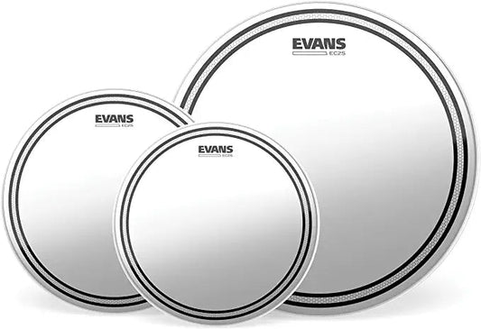 Evans EC2 Clear 3-piece Tom Pack - 10/12/16 inch