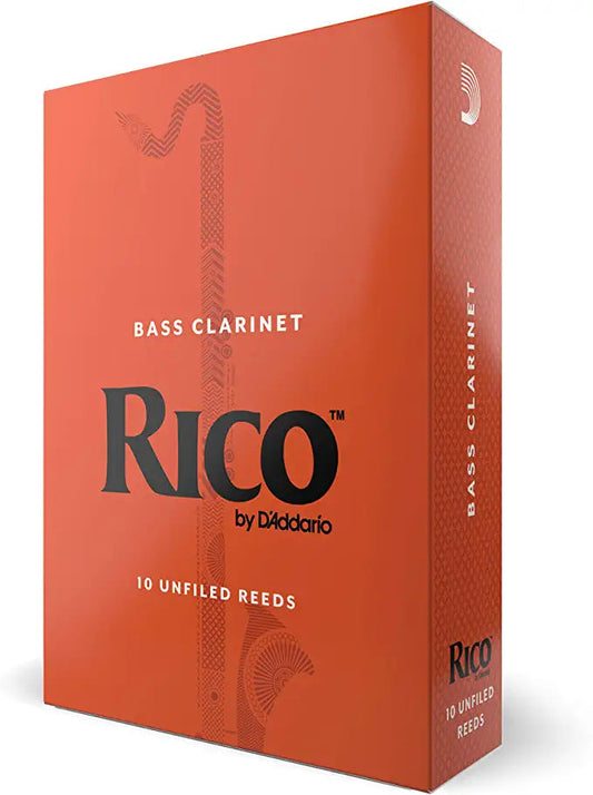 D'Addario REA1025 Rico Bass Clarinet Reed - 2.5 (10-pack)