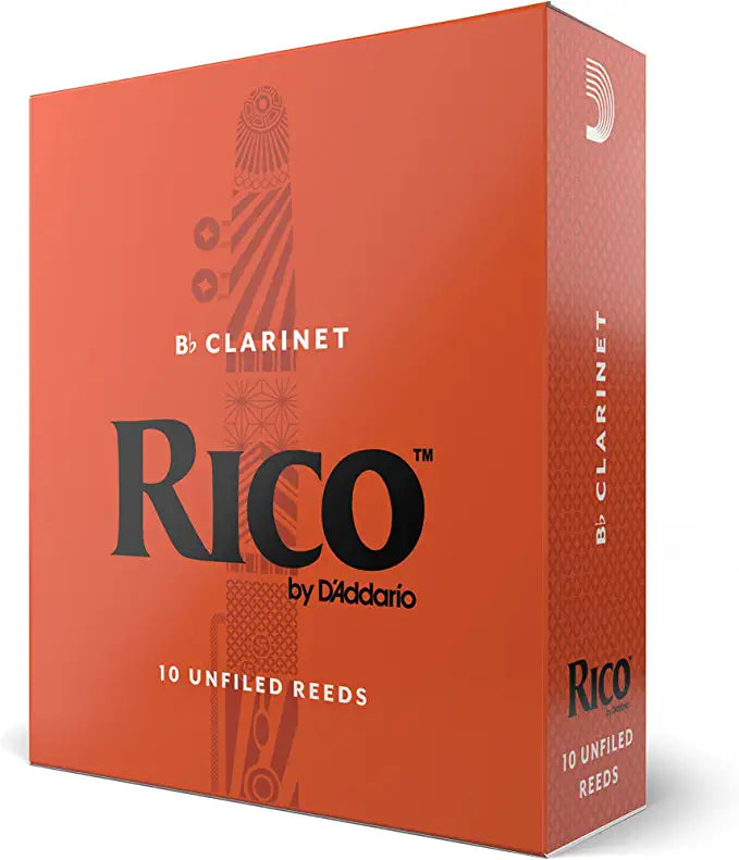 D'Addario RCA1020 Rico Bb Clarinet Reed - 2.0 (10-pack)