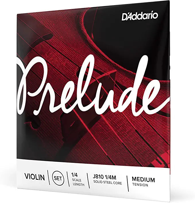 D'Addario J810 Prelude Violin String Set - 1/4 Size