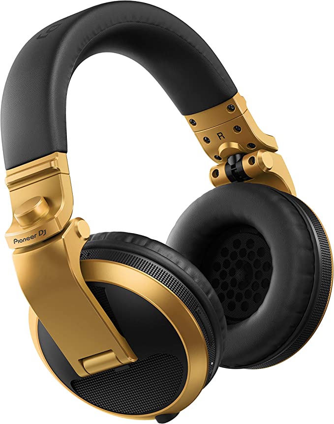 Pioneer DJ HDJ-X5BT Over-Ear DJ Headphones w/ Bluetooth - Gold