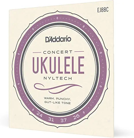 D'Addario EJ88C Nyltech Natural Nylon Concert Ukulele Strings
