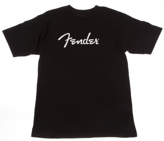 Fender Spaghetti Logo T-Shirt, Black, L