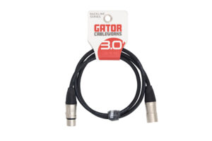 Gator Cableworks Backline Series 3 Foot XLR Microphone Cable