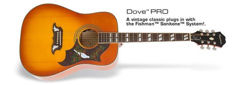 Epiphone Dove Pro - Violin Burst