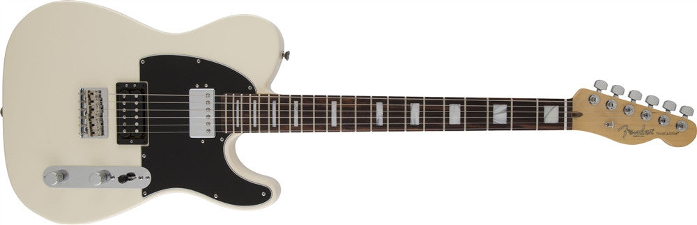 Fender Limited Edition American Standard Telecaster® HH, Rosewood Fingerboard, Olympic White 171502705