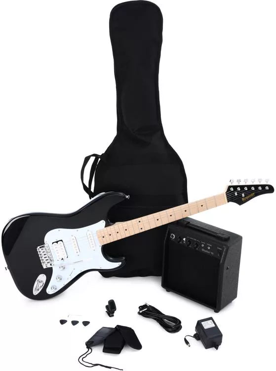 Kramer Focus Electric Guitar Player Pack - Black