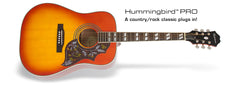 Epiphone Hummingbird Pro - Faded Cherry Sunburst