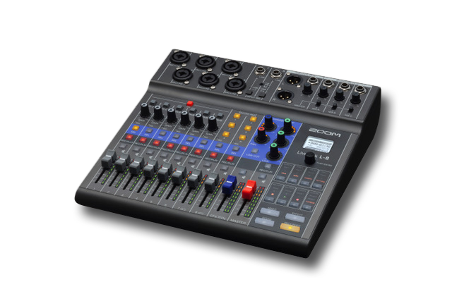 Zoom LiveTrak L-8 8-channel Digital Mixer / Recorder