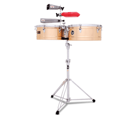 LATIN PERCUSSION LP® PRESTIGE 14" AND 15" TIMBALES - BRONZE