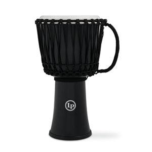 Latin Percussion 10-inch Rope Tuned Circle Djembe w/ Perfect-Pitch Head