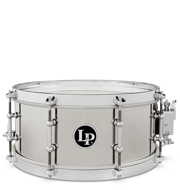 Latin Percussion Stainless Steel Salsa Snare - 5.5 x 13 inch