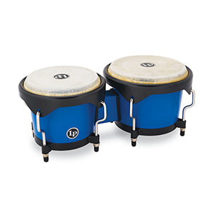 Latin Percussion Discovery Bongo Set - Race Car Blue