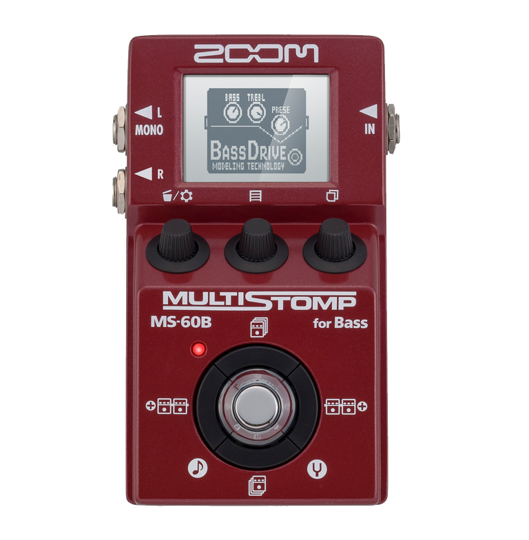 Zoom MS-60B Multistomp Bass Effects Pedal