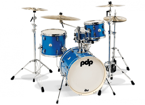 PDP New Yorker 4-piece Shell Pack - Sapphire Sparkle