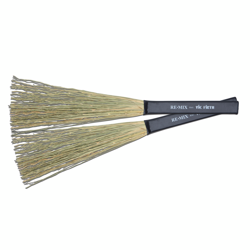 Vic Firth RE·MIX Brushes, Broomcorn
