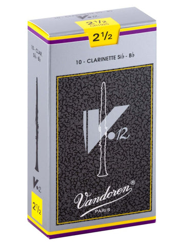 Vandoren V•12 Clarinet Reeds (Box of 10)