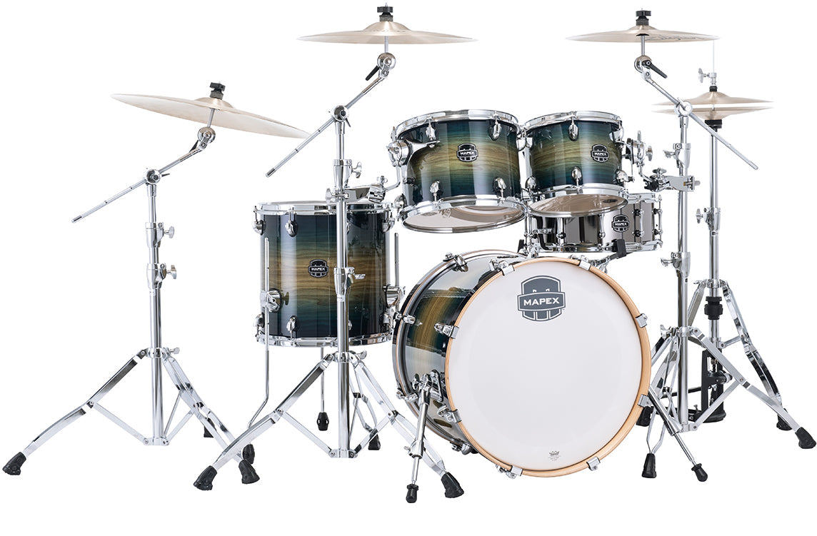 Mapex Armory 5-piece Fusion Shell Pack - RAINFOREST BURST