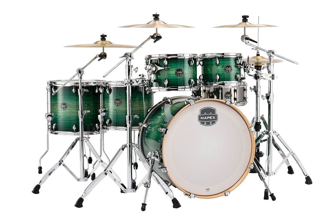 Mapex Armory 6-piece Studioease Fast Tom Shell Pack - Emerald Burst