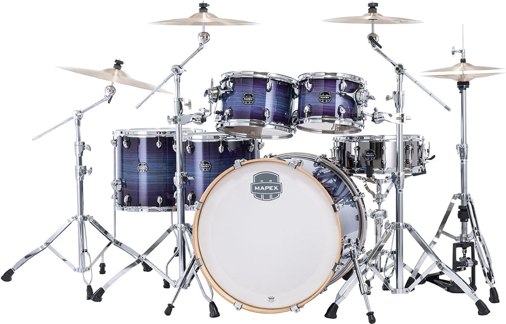 Mapex Armory 6-piece Studioease Fast Tom Shell Pack - Night Sky Burst